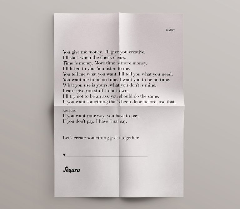 Client Expectations - The Incomplete List