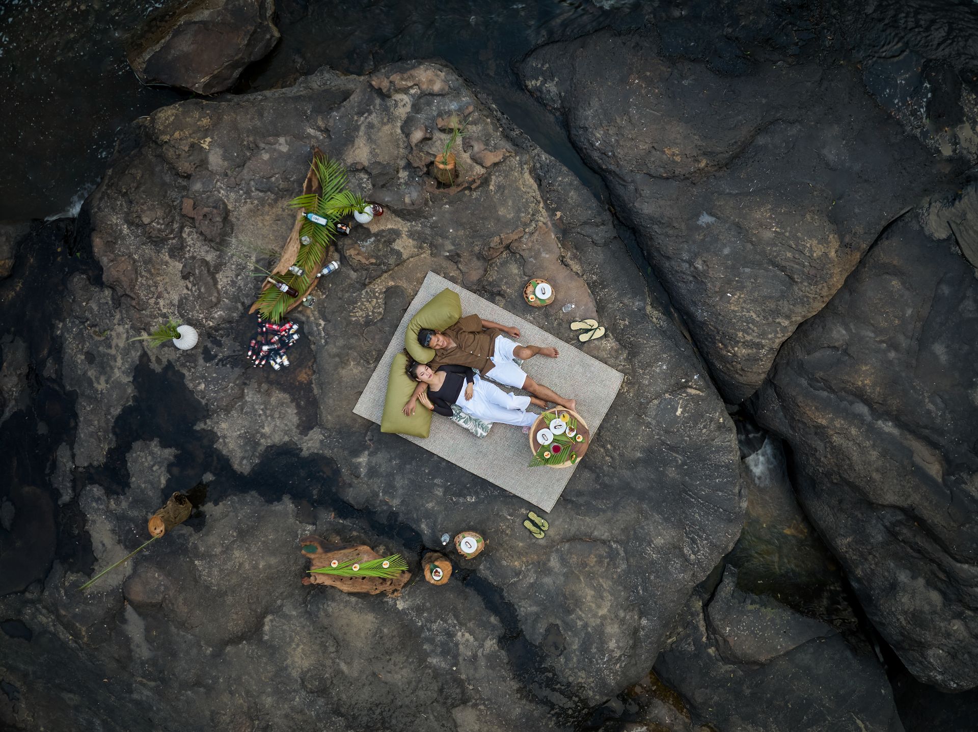Hotel Lifestyle Photography Portfolio 3 Samanea Wellness Resort, Cambodia by Bruce Vincentiis - Drone lifestyle
